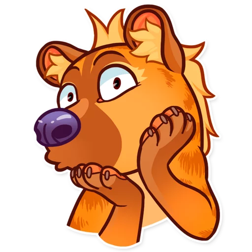 😗 Стикер «Hyena» для Telegram