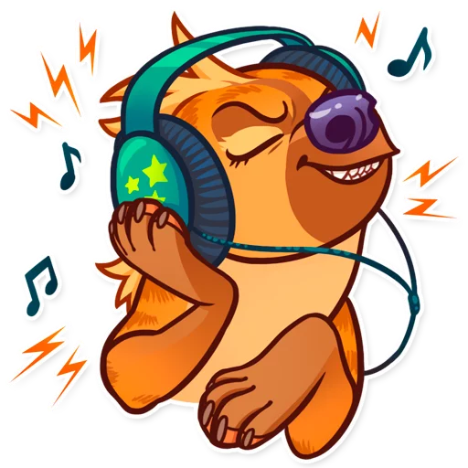 🎧 Стикер «Hyena» для Telegram