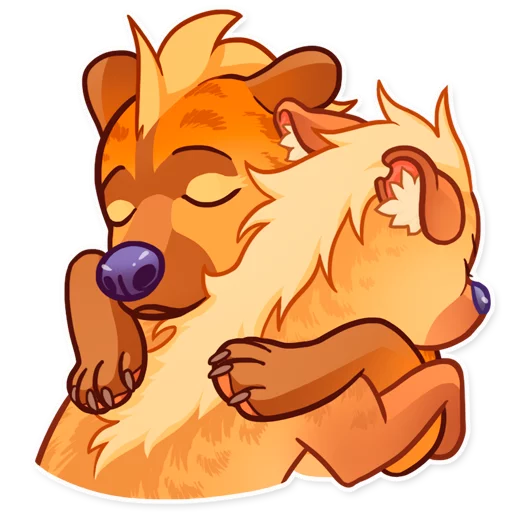 👐 Стикер «Hyena» для Telegram
