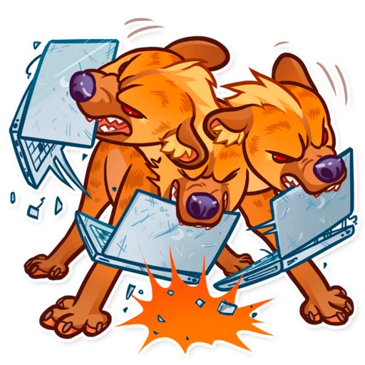 💥 Стикер «Hyena» для Telegram