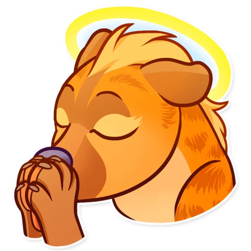 😇 Стикер «Hyena» для Telegram