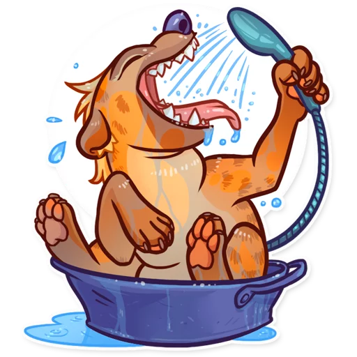 🛁 Стикер «Hyena» для Telegram