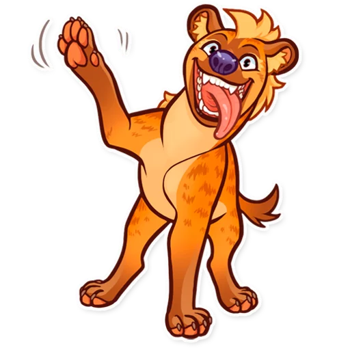👋 Стикер «Hyena» для Telegram
