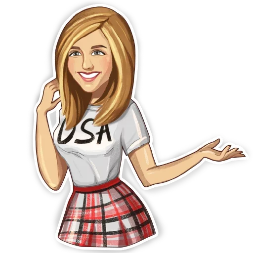 💁‍♀️ Стикер «Друзья» для Telegram