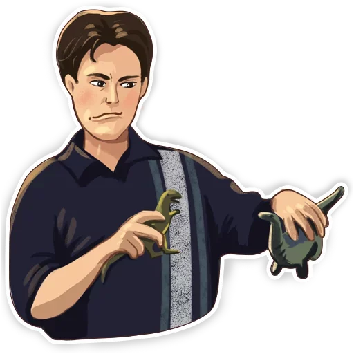 😖 Стикер «Друзья» для Telegram