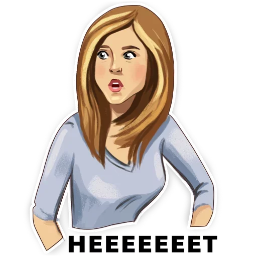 😡 Стикер «Друзья» для Telegram