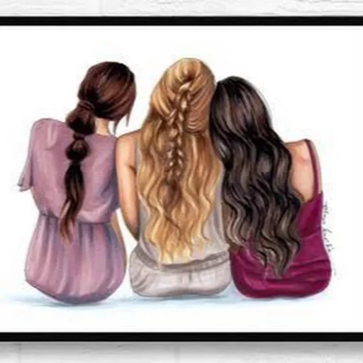 👫 Стикер «Friends Are Always Together» для Telegram