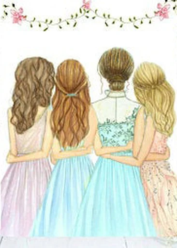👭 Стикер «Friends Are Always Together» для Telegram