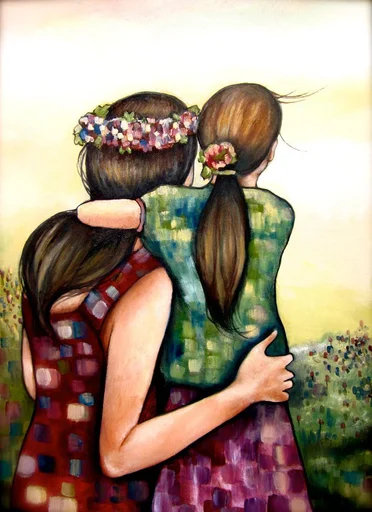 👭 Стикер «Friends Are Always Together» для Telegram
