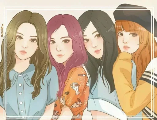 👭 Стикер «Friends Are Always Together» для Telegram