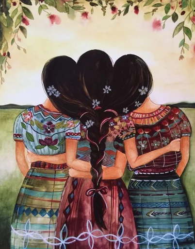 👭 Стикер «Friends Are Always Together» для Telegram