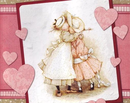 👭 Стикер «Friends Are Always Together» для Telegram