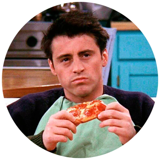 🍕 Стикер «Friends» для Telegram