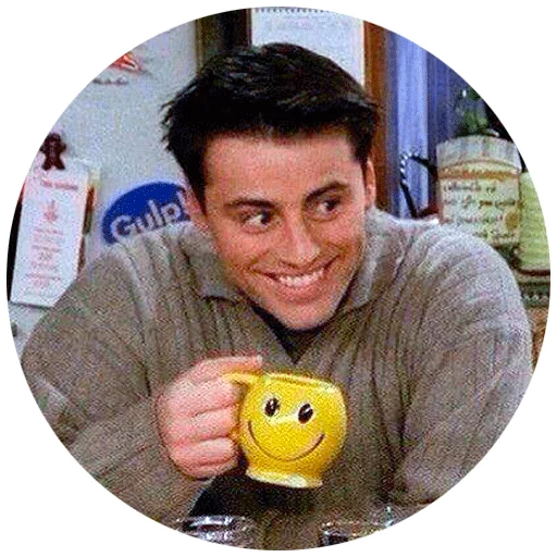 ☕ Стикер «Friends» для Telegram