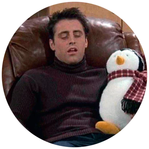 😴 Стикер «Friends» для Telegram