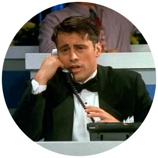 📞 Стикер «Friends» для Telegram