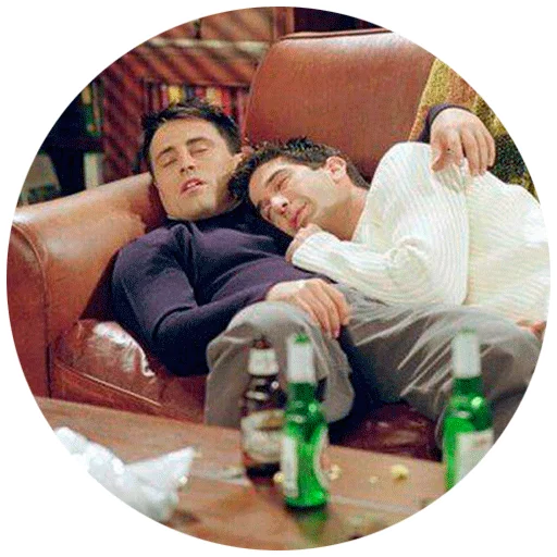 😌 Стикер «Friends» для Telegram