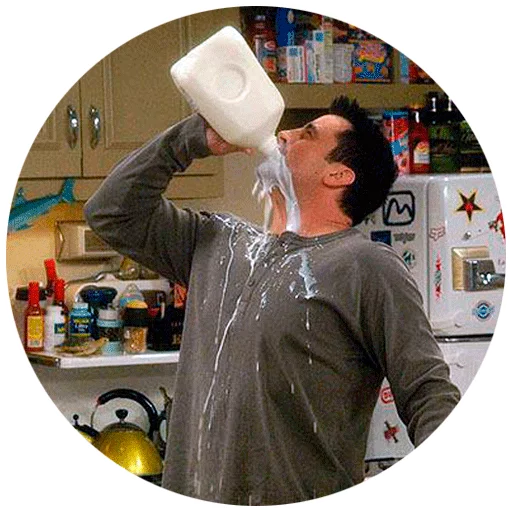 🍼 Стикер «Friends» для Telegram