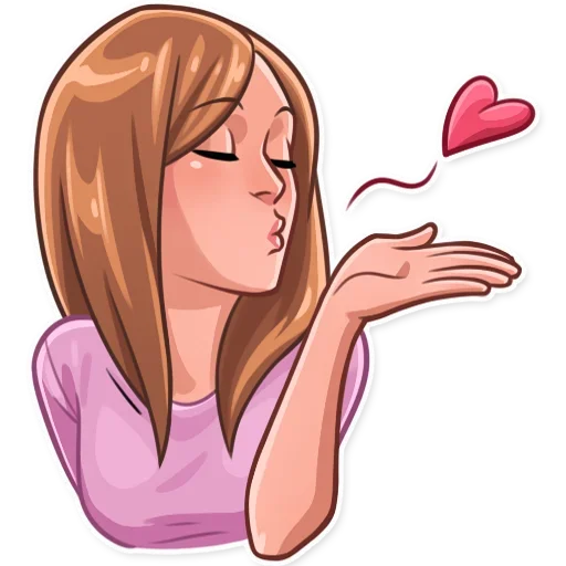 😘 Стикер «Friends» для Telegram