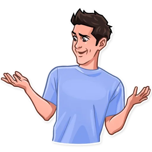 🤨 Стикер «Friends» для Telegram