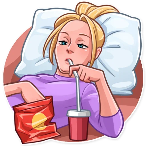 🍔 Стикер «Friends» для Telegram