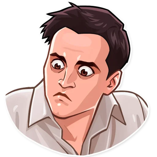 😨 Стикер «Friends» для Telegram
