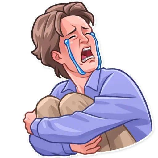 😭 Стикер «Friends» для Telegram