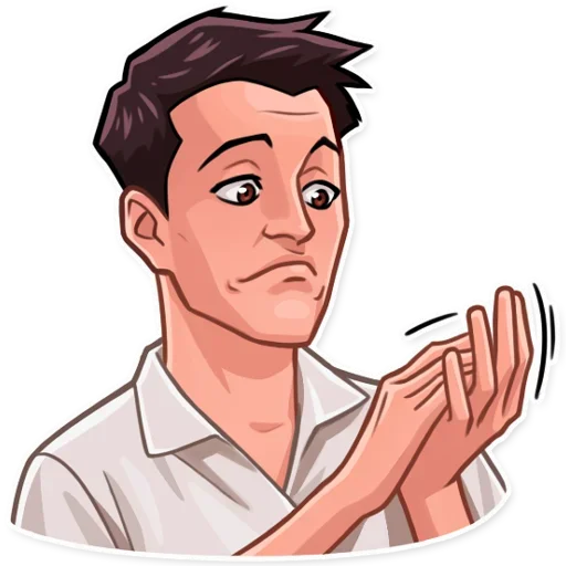 😕 Стикер «Friends» для Telegram