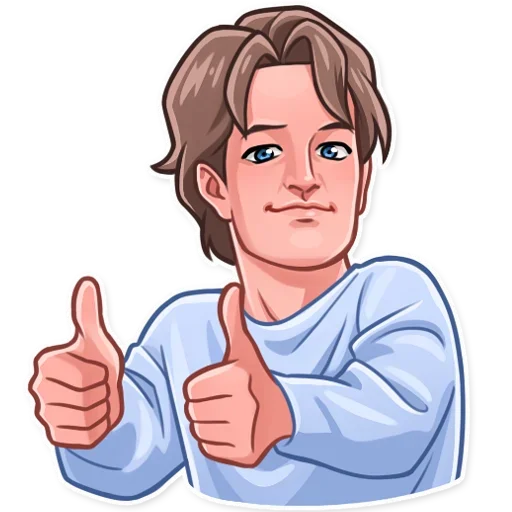 👍 Стикер «Friends» для Telegram