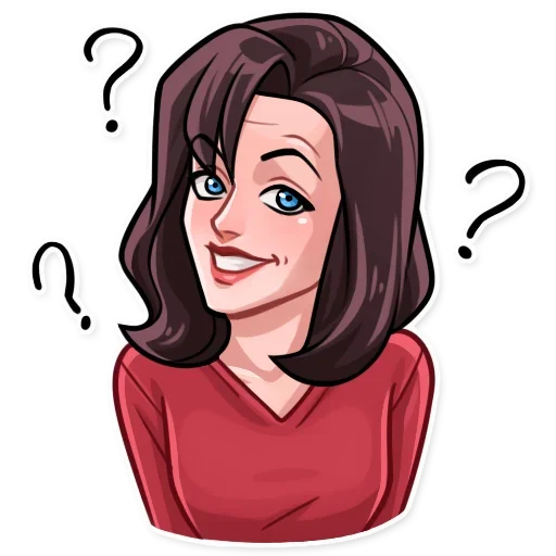 ❓ Стикер «Friends» для Telegram