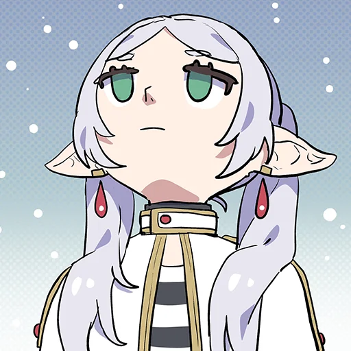 ❄️ Стикер «Sousou no Frieren» для Telegram