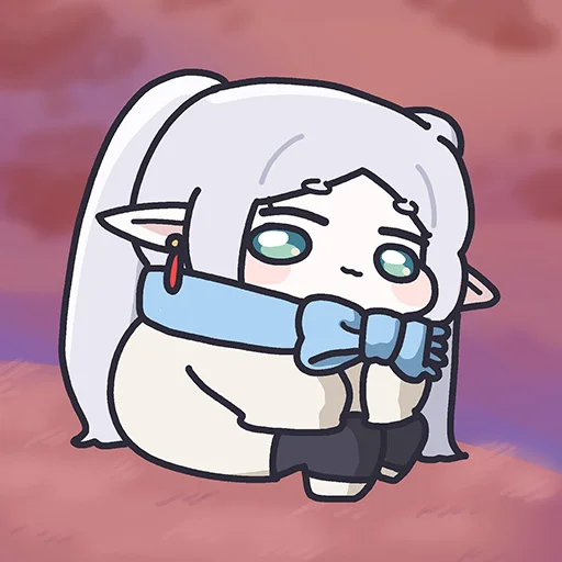 ❄️ Стикер «Sousou no Frieren» для Telegram