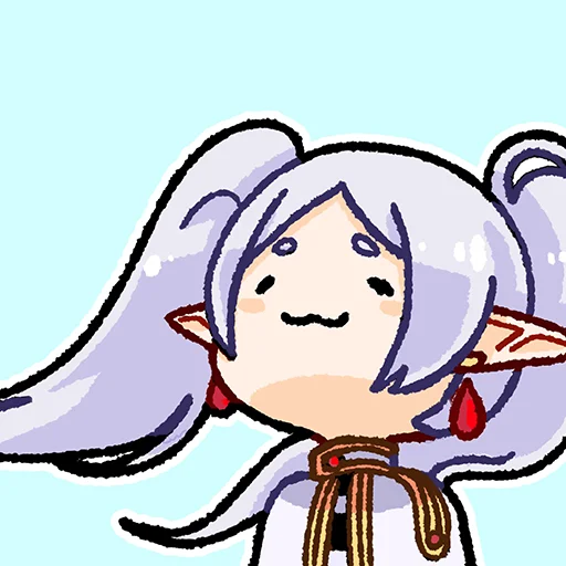 ❄️ Стикер «Sousou no Frieren» для Telegram