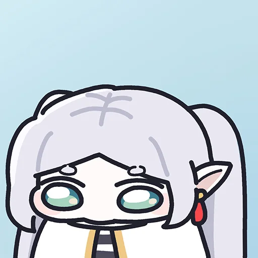 ❄️ Стикер «Sousou no Frieren» для Telegram