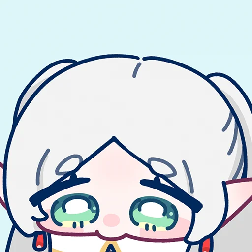 ❄️ Стикер «Sousou no Frieren» для Telegram