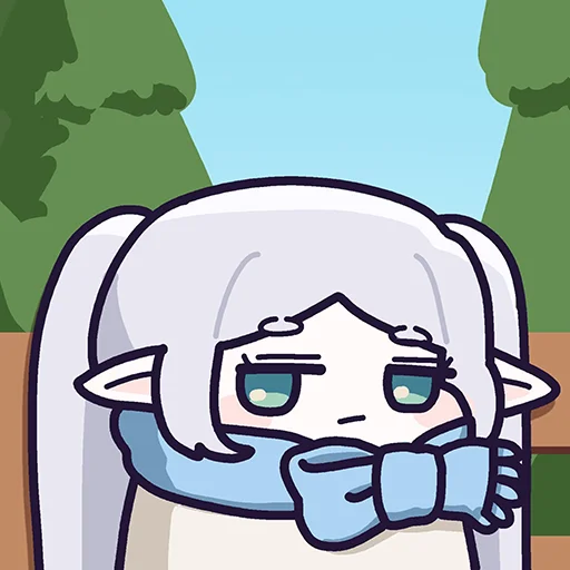 ❄️ Стикер «Sousou no Frieren» для Telegram