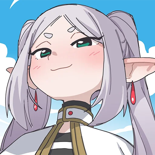 ❄️ Стикер «Sousou no Frieren» для Telegram