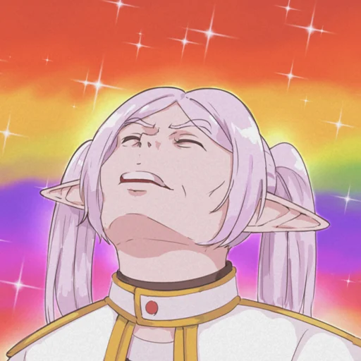 ❄️ Стикер «Sousou no Frieren» для Telegram