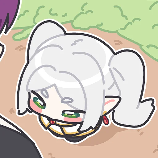 ❄️ Стикер «Sousou no Frieren» для Telegram