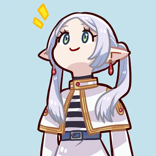 ❄️ Стикер «Sousou no Frieren» для Telegram