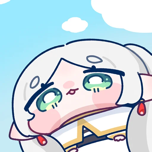 ❄️ Стикер «Sousou no Frieren» для Telegram