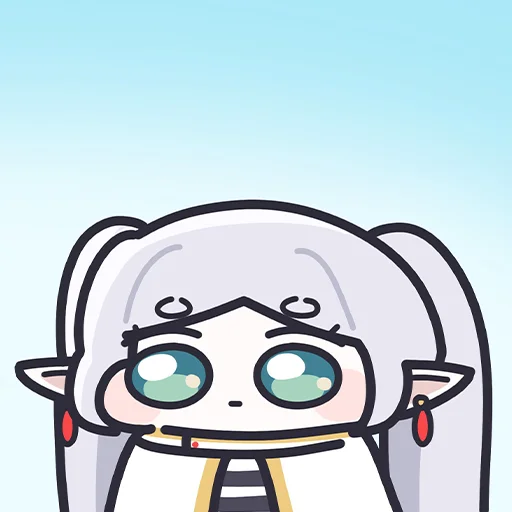❄️ Стикер «Sousou no Frieren» для Telegram