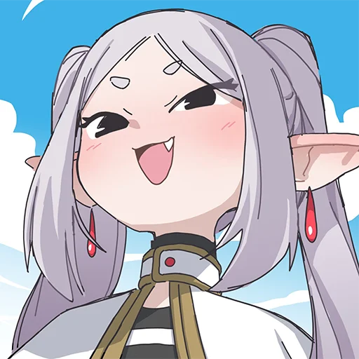 ❄️ Стикер «Sousou no Frieren» для Telegram