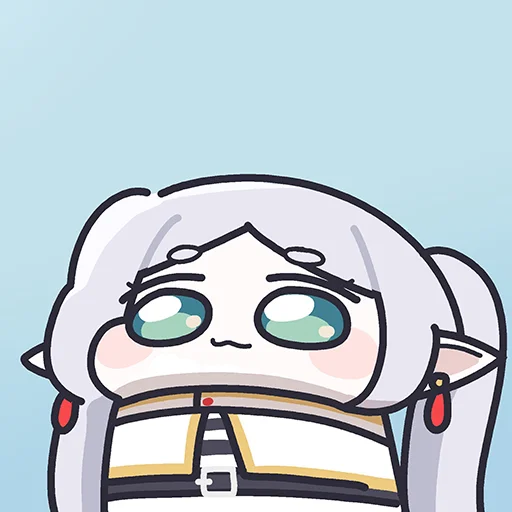 ❄️ Стикер «Sousou no Frieren» для Telegram