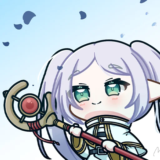 ❄️ Стикер «Sousou no Frieren» для Telegram