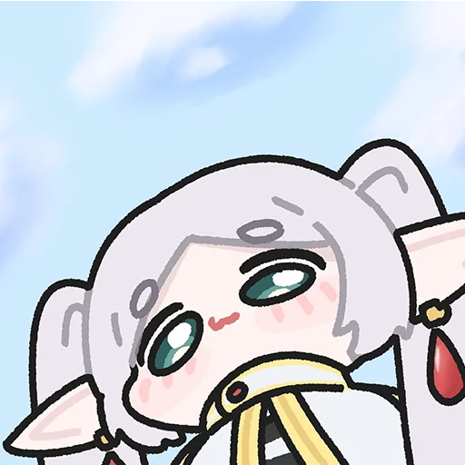 ❄️ Стикер «Sousou no Frieren» для Telegram