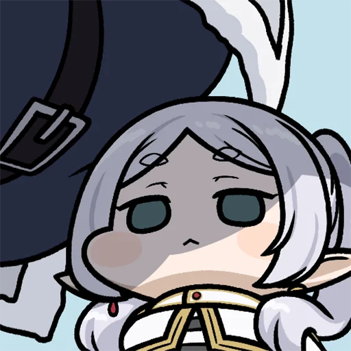 ❄️ Стикер «Sousou no Frieren» для Telegram