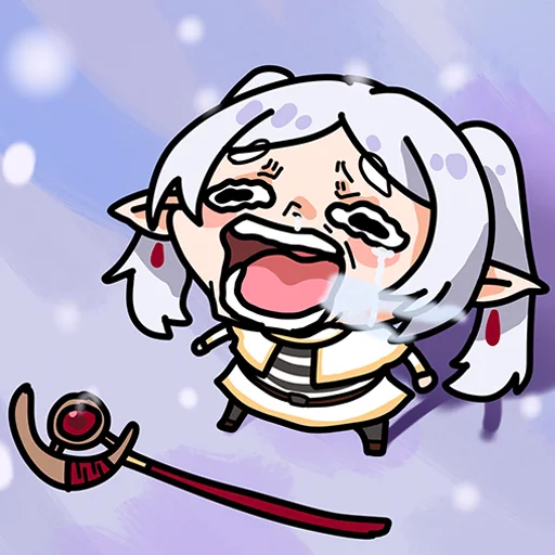 ❄️ Стикер «Sousou no Frieren» для Telegram
