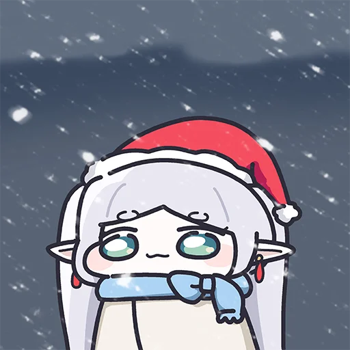 ❄️ Стикер «Sousou no Frieren» для Telegram