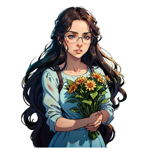 🌸 Стикер «Ронни» для Telegram
